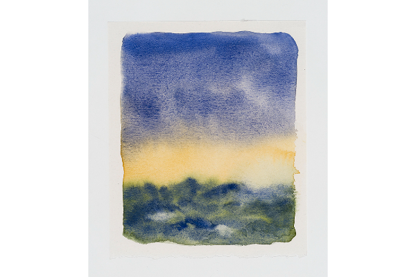 Transported XXIX, aquarelle sur papier Saint Armand, 5x6p.